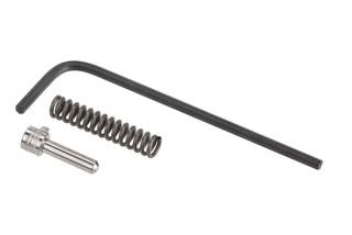 Nighthawk Custom 1911 Mag release lock and spring are machined from stainless steel